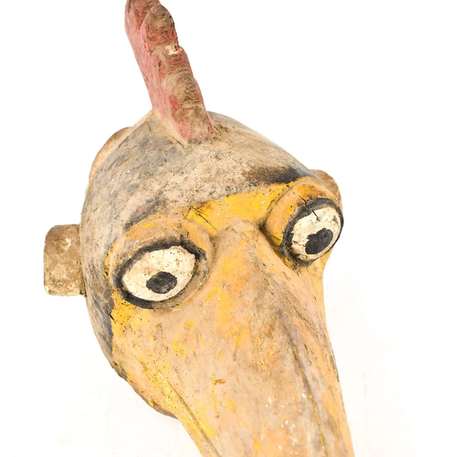 Yoruba Gelede Mask with Bird Face Nigeria 8