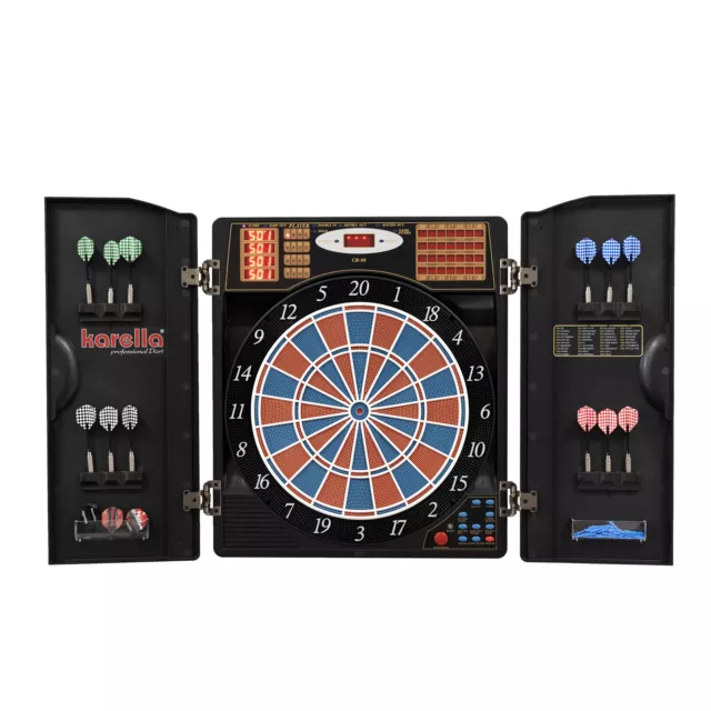 Dartautomat Karella CB-90 mit 38 Spielen und rund 210 Spielvarianten, 2-Loch