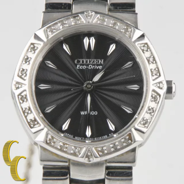 Citizen Damen " Eco-Drive Zoll Edelstahl Armbanduhr Schöne Geschenk für Sie