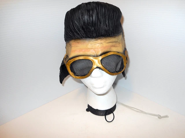2003 Elvis Rubber Half Mask Sideburns Adult Size Bubba Ho-Tep