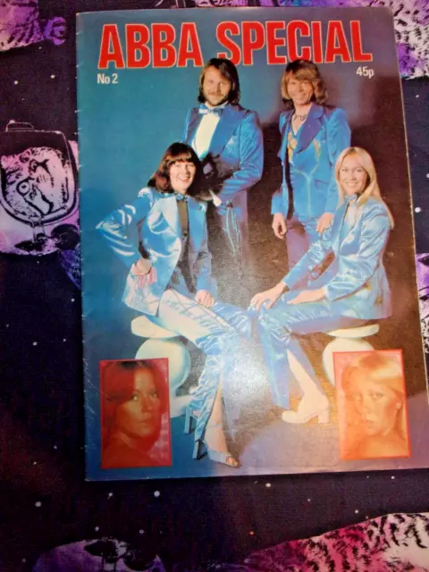 Vintage Abba  Special Magazine  No 2 Lots Of Beautiful Pictures