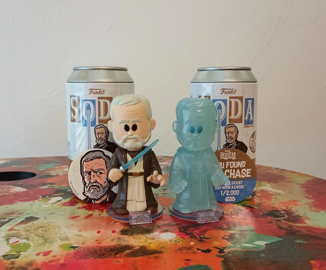 Funko Soda Star Wars Obi-Wan Kenobi Translucent Chase 1/2,000 & Common Figures