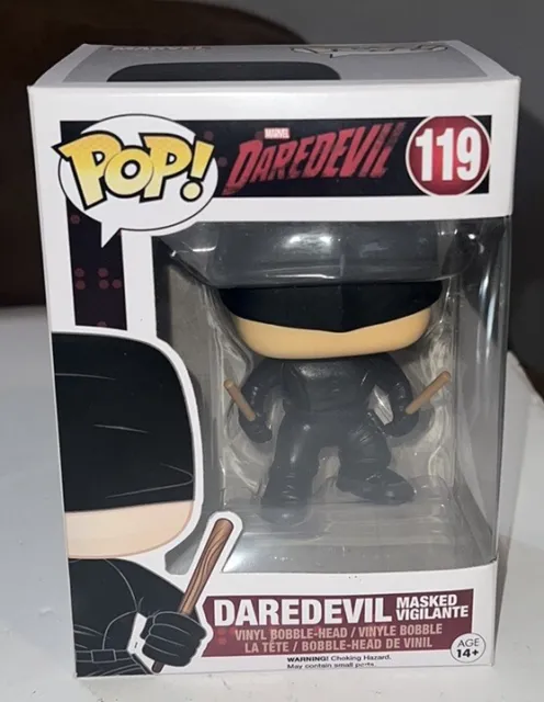 Funko Pop! Netflix Marvel Daredevil Masked Vigilante #119 New In Box