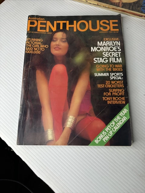 AUSTRALIAN PENTHOUSE MENS Magazine Jan 1981 Pictorial Ads Marilyn AUSTRALIAN PENTHOUSE MENS Magazine Jan 1981 Pictorial Ads Marilyn
