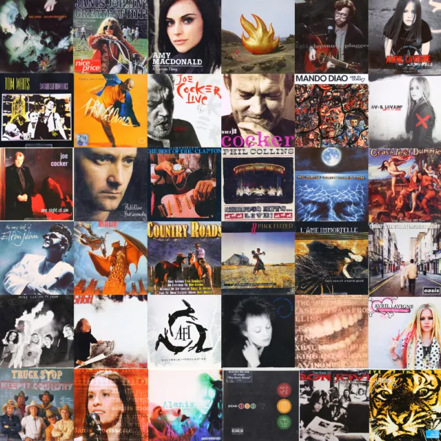 Music Songs Musik Cds Album Sampler Rock Country Alternative Sammlung Auswählen2