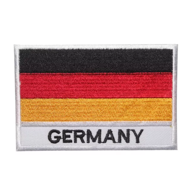 Germany Country Flag Patch Iron On Patch Sew On Badge Embroidered Patch