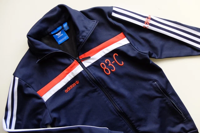 Adidas Originals 83-C Mano track jacket blue XS trefoil 2017 VGC bomber