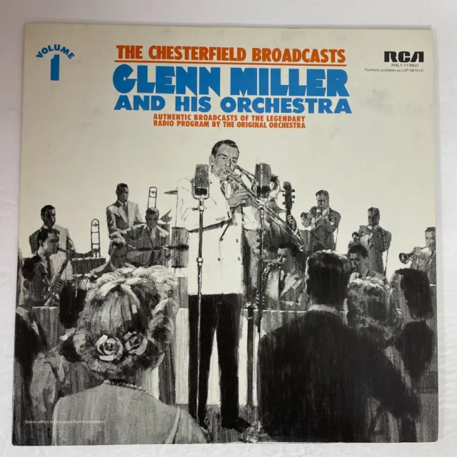 Glenn Miller – The Chesterfield Broadcasts, Volume 1 Vinyl, LP 1975 RCA