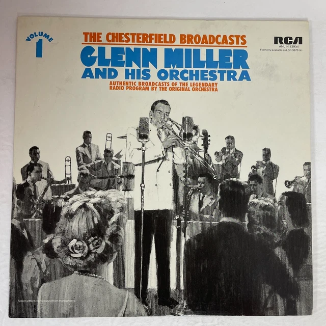 Glenn Miller – The Chesterfield Broadcasts, Volume 1 Vinyl, LP 1975 RCA