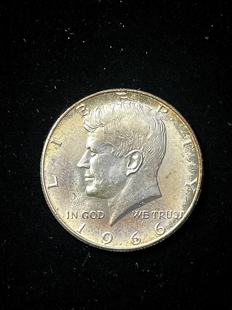 GEM SMS 1966 Kennedy Half Dollar 40% Silver Special Mint Set Coin