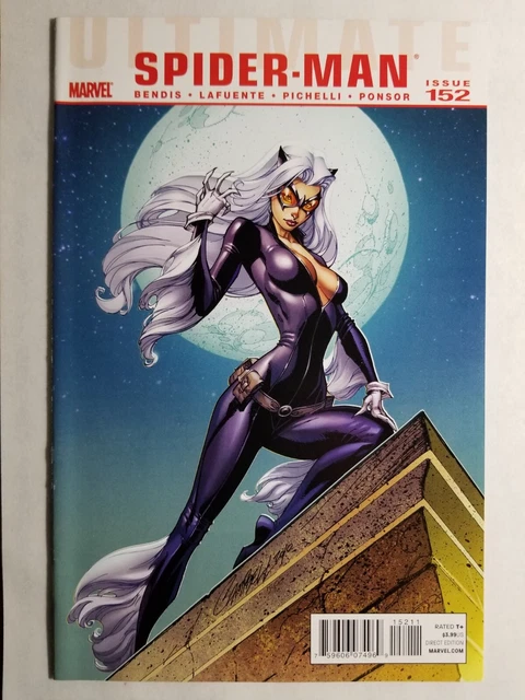 Ultimate Spider-Man #152 J. Scott Campbell Black Cat Variant (Marvel)