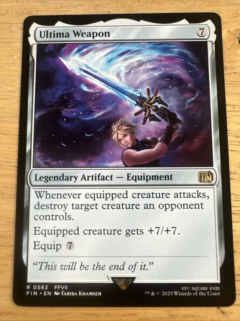 MTG ULTIMA WEAPON Final Fantasy 0563 FFVII NM $10.99 - PicClick