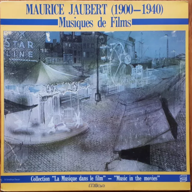 Musiques de Films MAURICE JAUBERT 1900-1940 33T Quai des Brumes Zéro de conduite