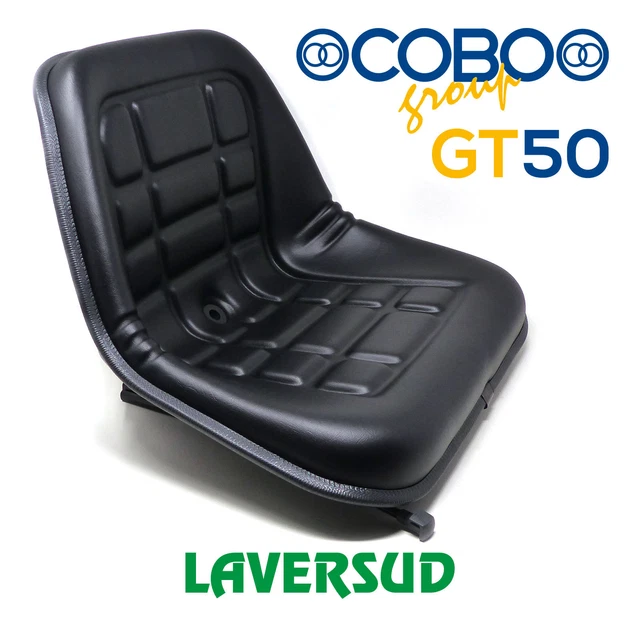 Siège Tracteur COBO GT50 Avec Rails Pour FIAT, SAME, LANDINI | Confort Agricole Et Sécurité