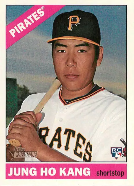 JUNG HO KANG 2015 Topps Heritage ROOKIE RC #714 Pirates