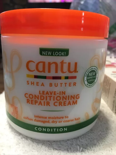 Cantu Leave-In Conditioning Repair Cream with Shea Butter 16 oz