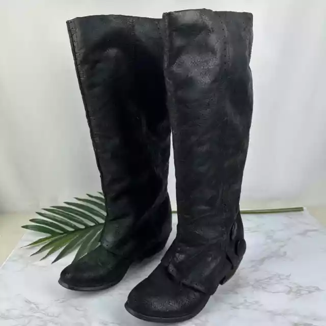 Not Rated BAILEY Black Boots Size 8 3