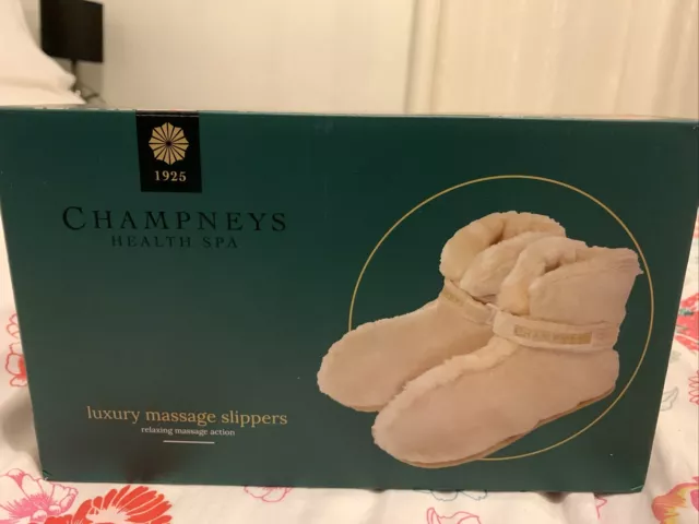 Champneys vibrating deals slippers
