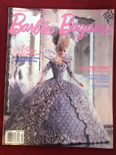 Vintage Barbie Bazaar Magazine March/April 1997 Volume 9 Issue 2