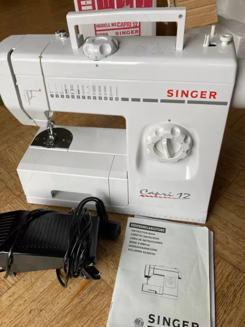 Nähmaschine Singer Capri 12 sehr gut erhalten funktionsfähig