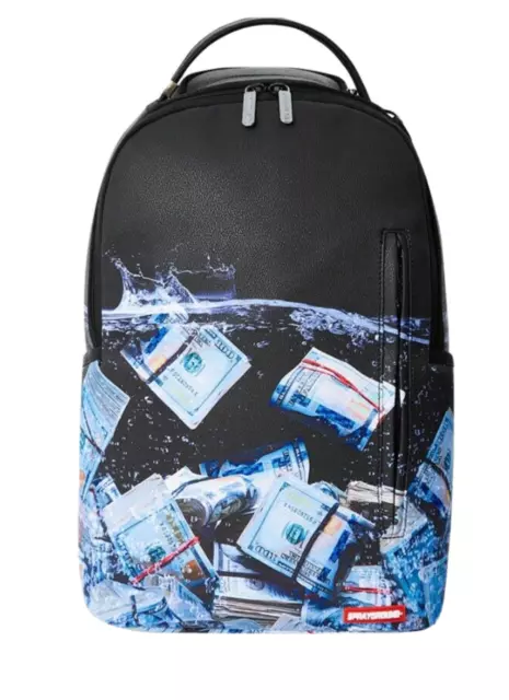 Sprayground Backpack Sixth Avenue Shark In Paris Red School Books Bag  Laptop 