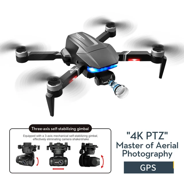 Brushless Motor GPS Anti-shake Gimbal HD Drone High-end Aerial Photography