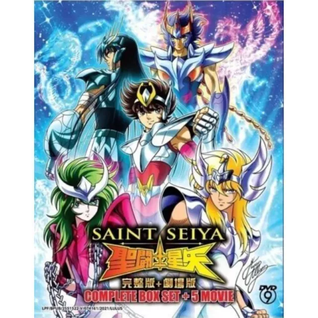 DVD Anime Saint Seiya Complete Box Set + 5 Movie *English Subtitle* All Region