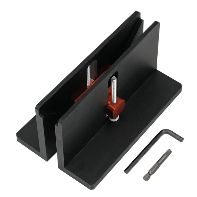 RIGHT ANGLE SPLINE Fixture Router Table Wood Frame Tenoning Slotting ...