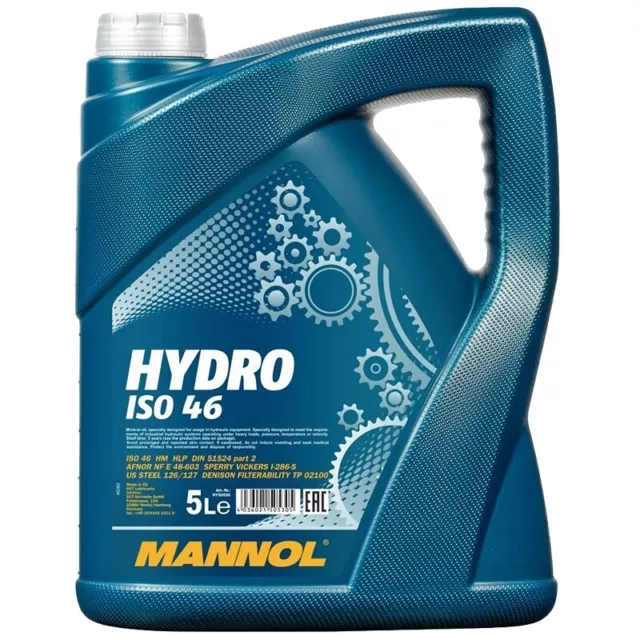 5 Liter Mannol Hydrauliköl Hydro Hlp Iso 46 Hydraulikflüssigkeit Din 51524 Öl