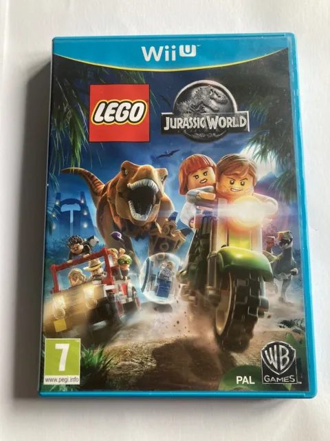 Nintendo Wii U LEGO Jurassic World Game VGC With Manual