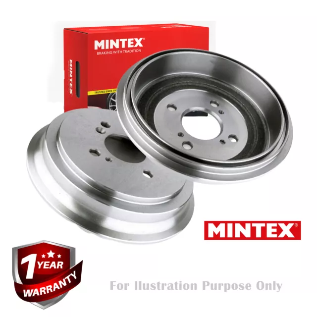 Brake Drum Rear Without Bearing Without Hub Without Studs Suzuki MBD357 Mintex