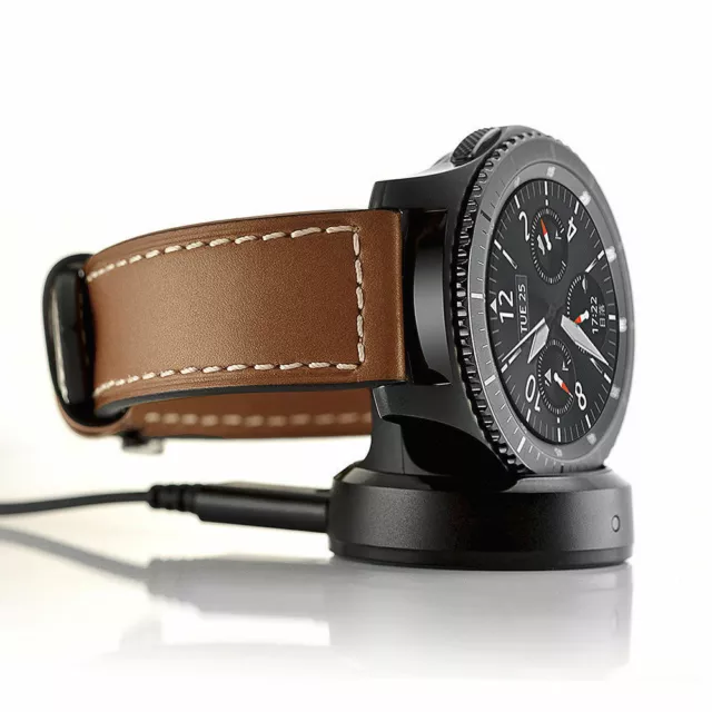 Wireless Charging Charger Cradle Dock Smartwatch Watch For Samsung Gear S2 S3