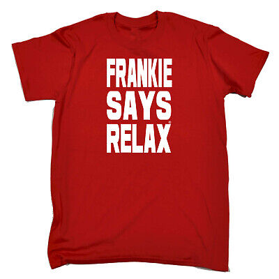Funny Kids Childrens T-Shirt tee TShirt - Frankie Says Relax Solid