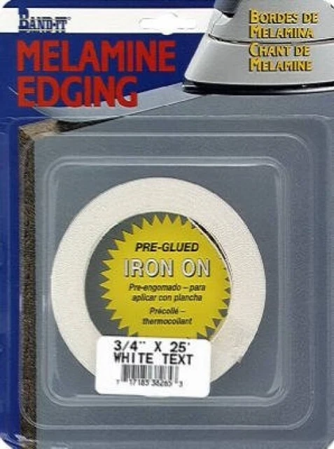Edging I/O Wht Mela 25'