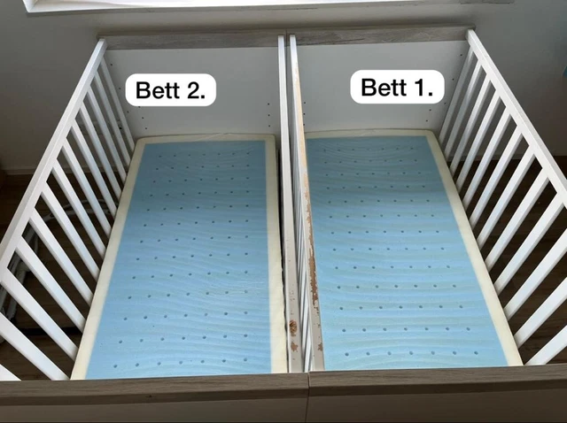 Babybett Kinderbett Paidi-Kira/Zwillinge.