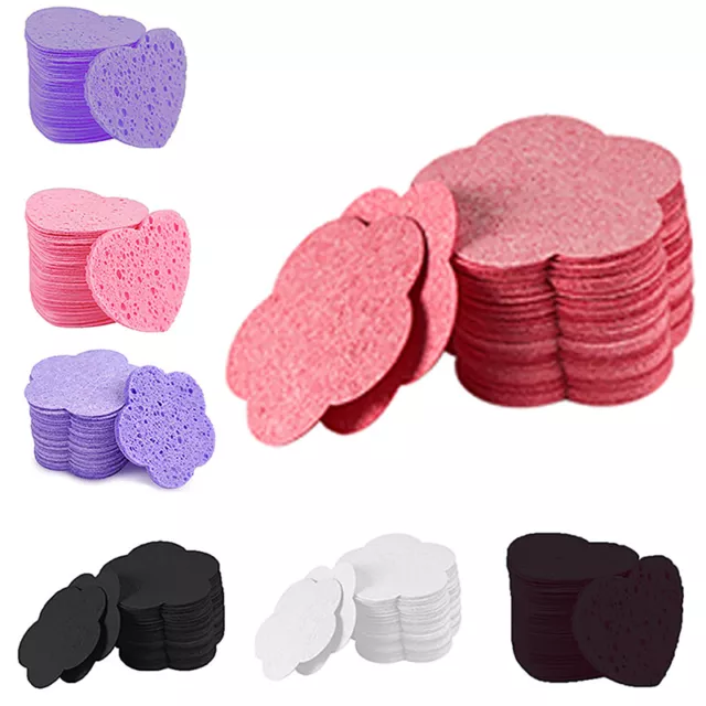 10pcs Bulk Compressed Facial Sponges Face Cleansing Washing Pad Face Care **