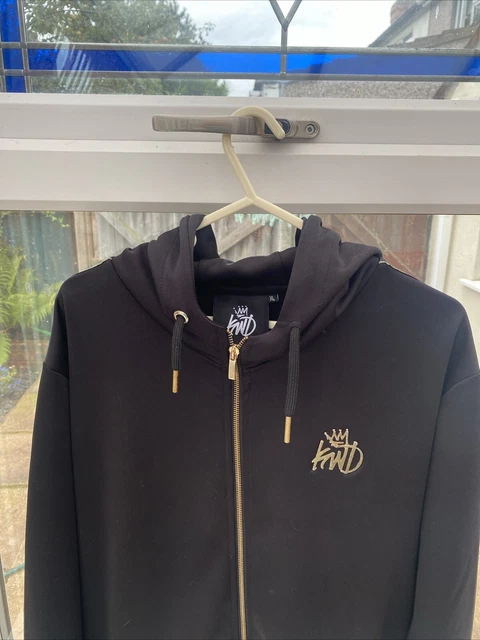 Kwd hoodie black and gold online