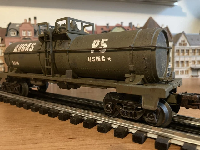 Lionel Custom USMC Military Tanker Car Lionel Custom USMC Military Tanker Car