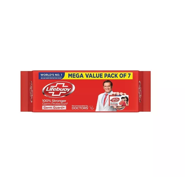 Lifebuoy Protection Bathing Soap, Lemon Fresh Soap Bar 125gm