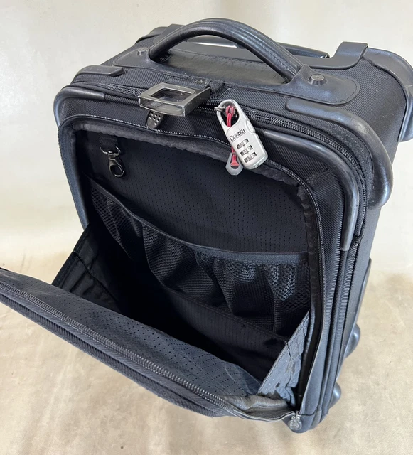 Preowned DAKOTA by Tumi Black Luggage 20" Upright Wheeled Suitcase 7
