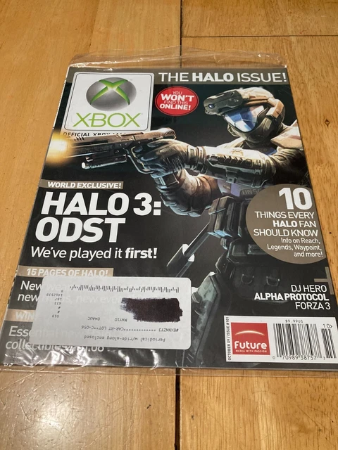 Microsoft Official Xbox Magazine OXM Issue #101 October 09 Dirt 2 Halo 3 ODST