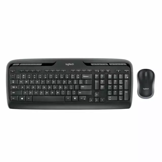 Logitech MK330 Kit tastiera e mouse wireless per computer Layout Italiano QWERTY