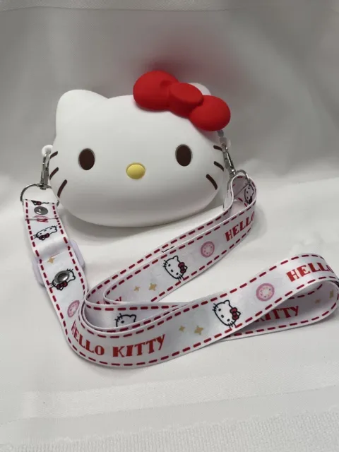 Sanrio Hello Kitty 3D Silicone Shoulder Bag Crossbody Bag Y2K NEW