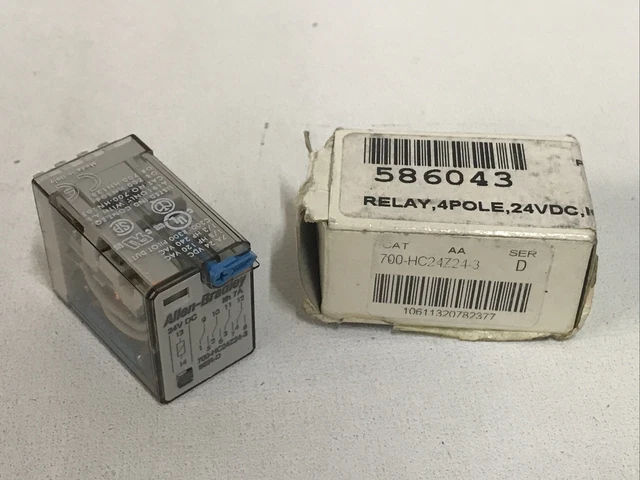 Allen-Bradley 700-HC24Z24-3 Ser. D Relay 24V 7A