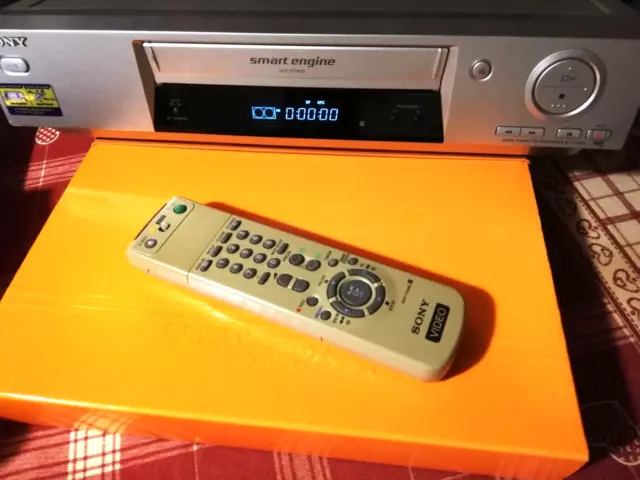 SONY SLV-SE610A VCR - Video Registratore Con telecomando - Usato Revisionato