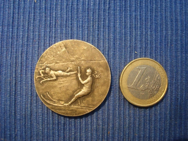 A0310 - Médaille Encouragement Aux Sports bronze argenté Rasumny