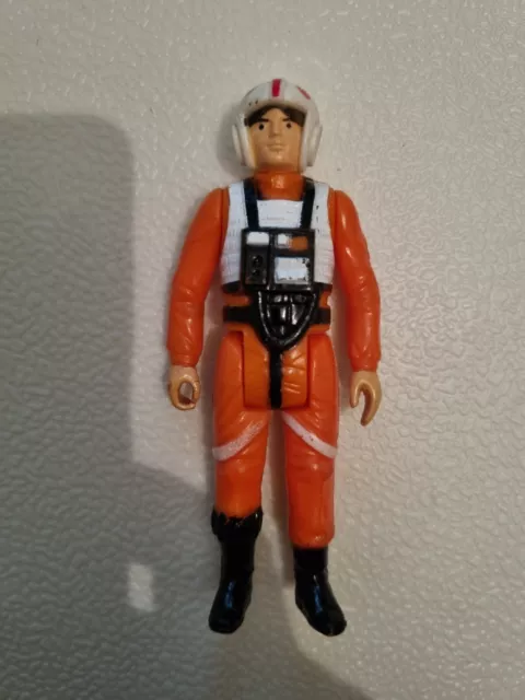 Star Wars Vintage Luke Skywalker X-Wing Pilot. G.MF.G.I on leg
