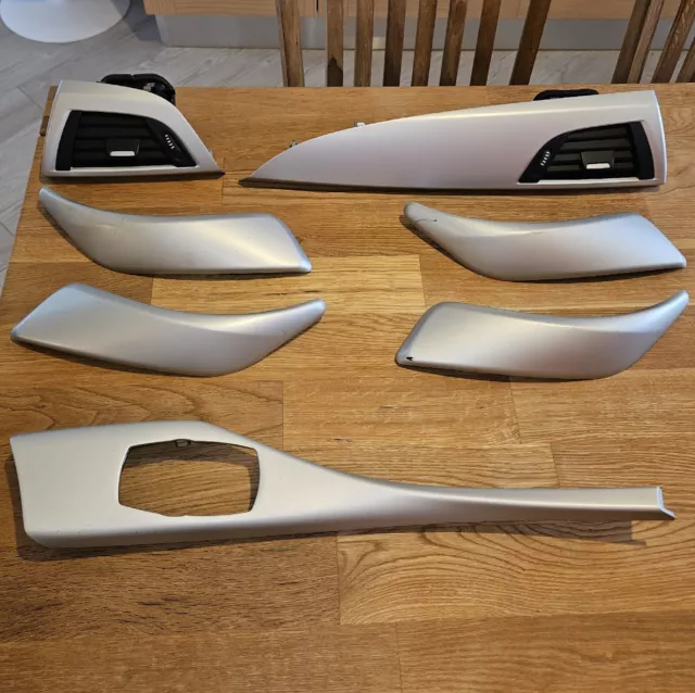 BMW F20 1 SERIES Matte Silver Interior Trim. Modanature Interne  Bmw Serie 1.