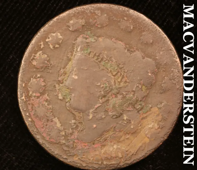 1830 Coronet Head Large Cent- Scarce Better Date #Q117