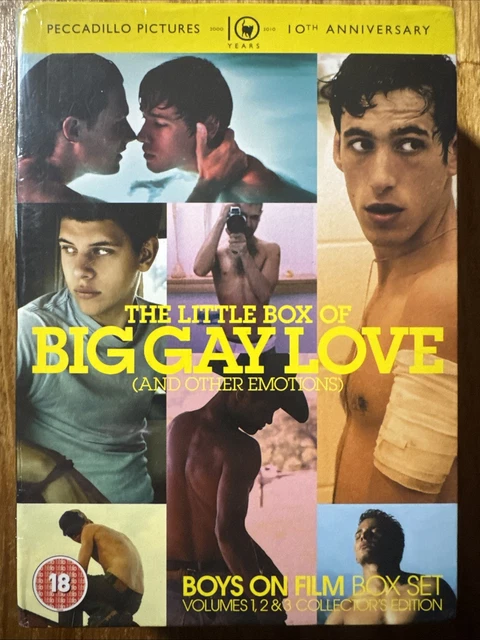THE LITTLE BOX of Big Gay Love (DVD) Triple Boxset - Boys on film ...